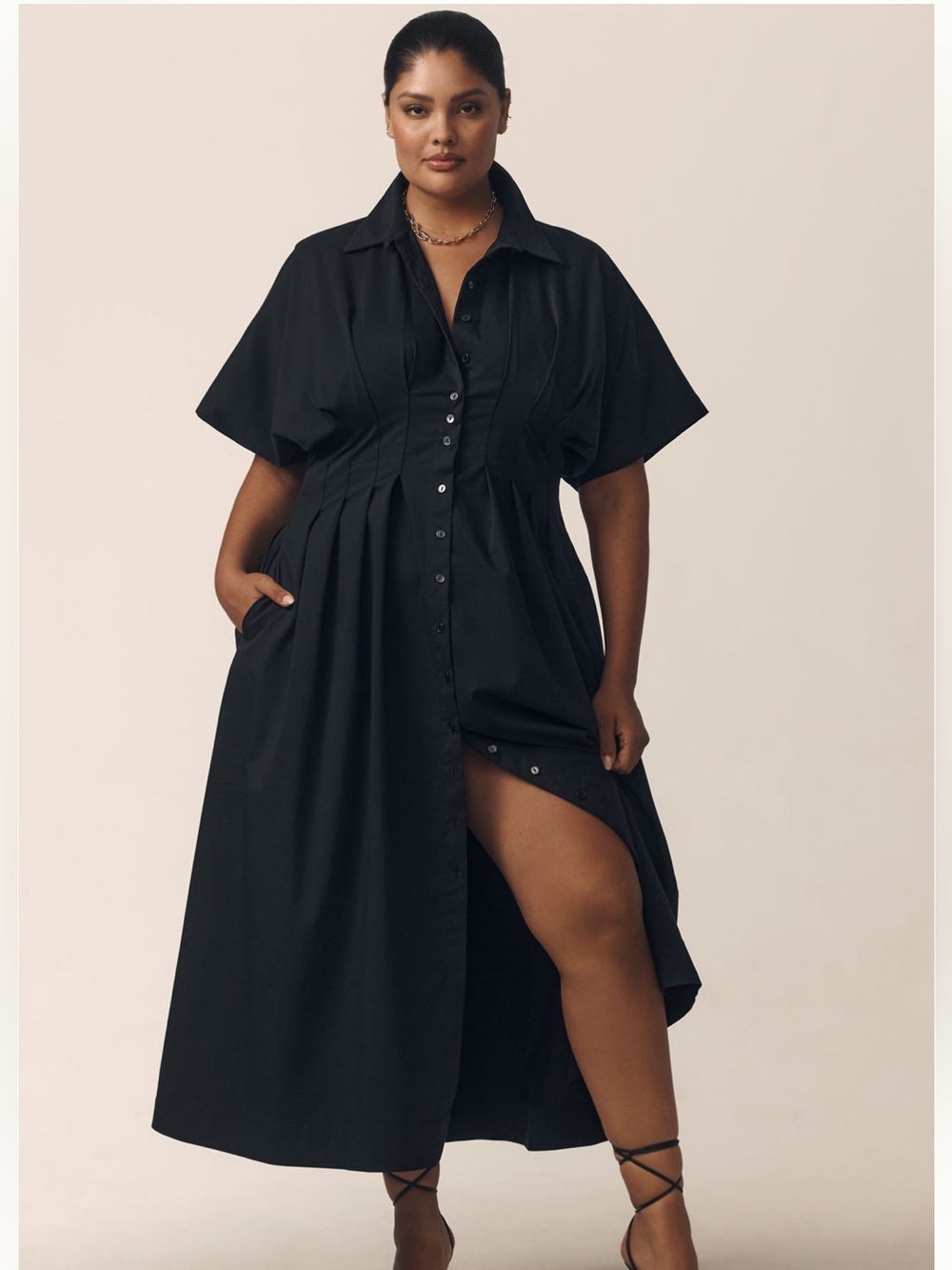 Tobie Equise Shirtdress -NWT - 2X - Orig $198
